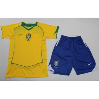 Brasil 1a Equipación 2004 - NIÑOS